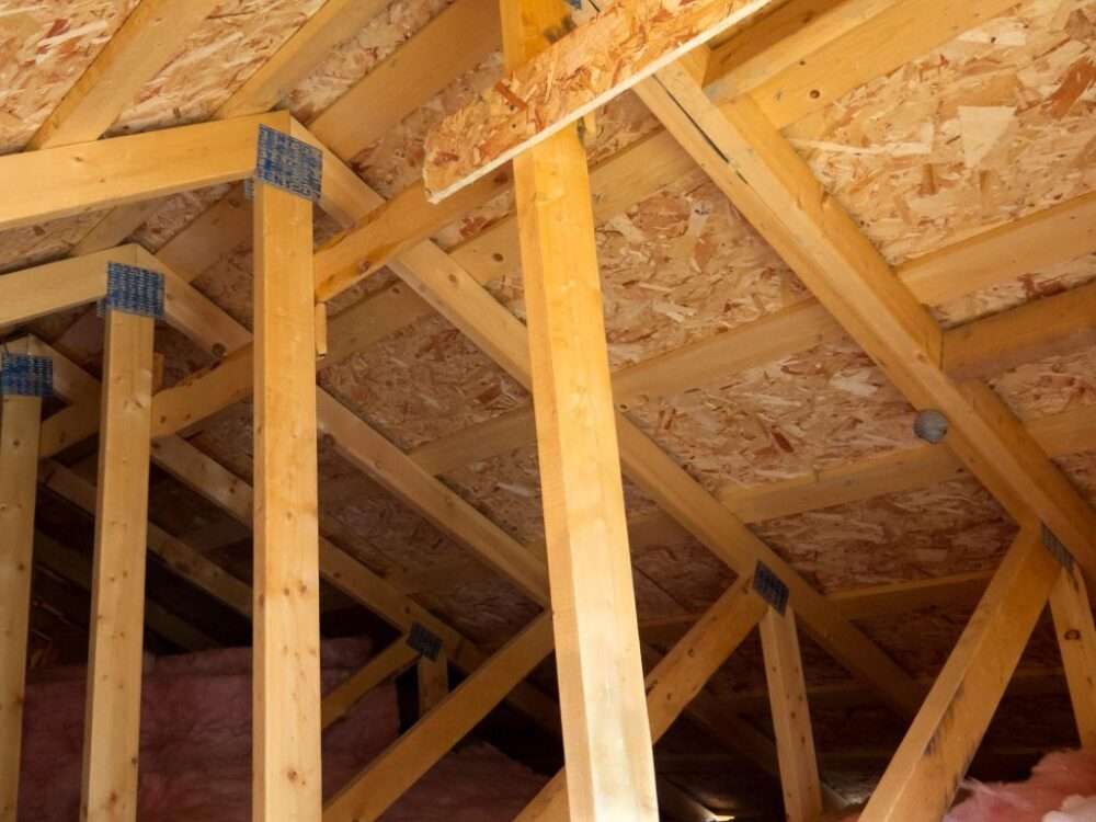 attic ventilation from trusses